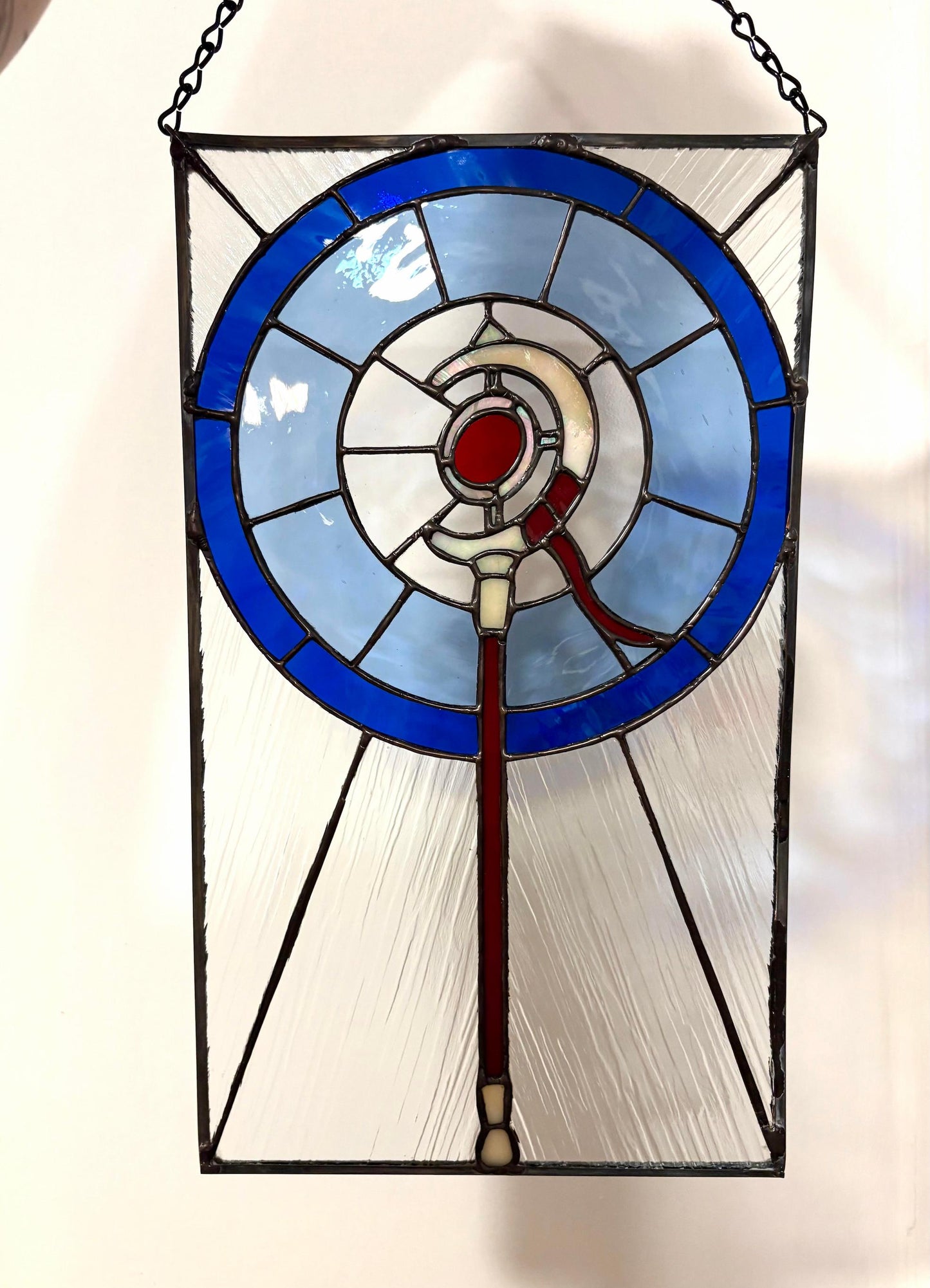 Frieren Beyond Journey's End Staff Stained Glass Panel