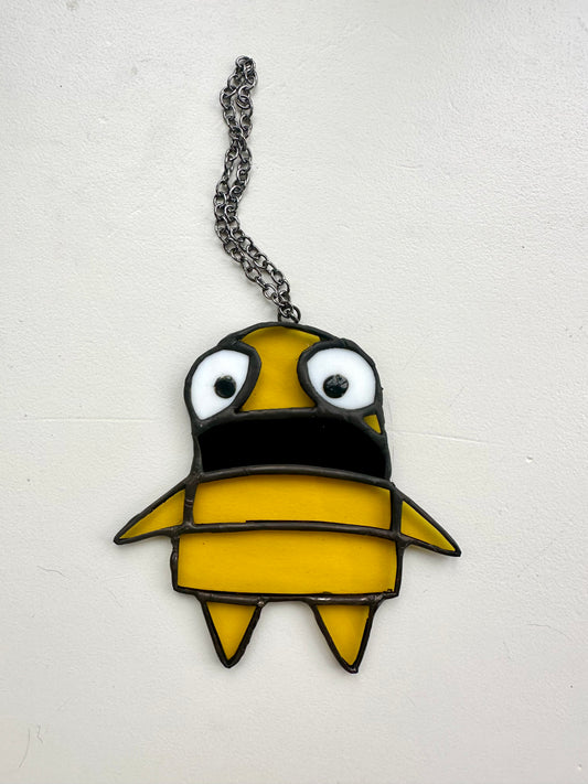 Repo Bot Stained Glass Suncatcher