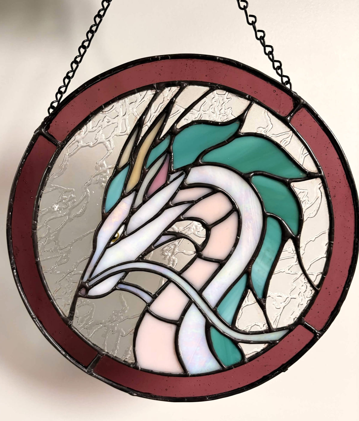 Haku Stained Glass Panel
